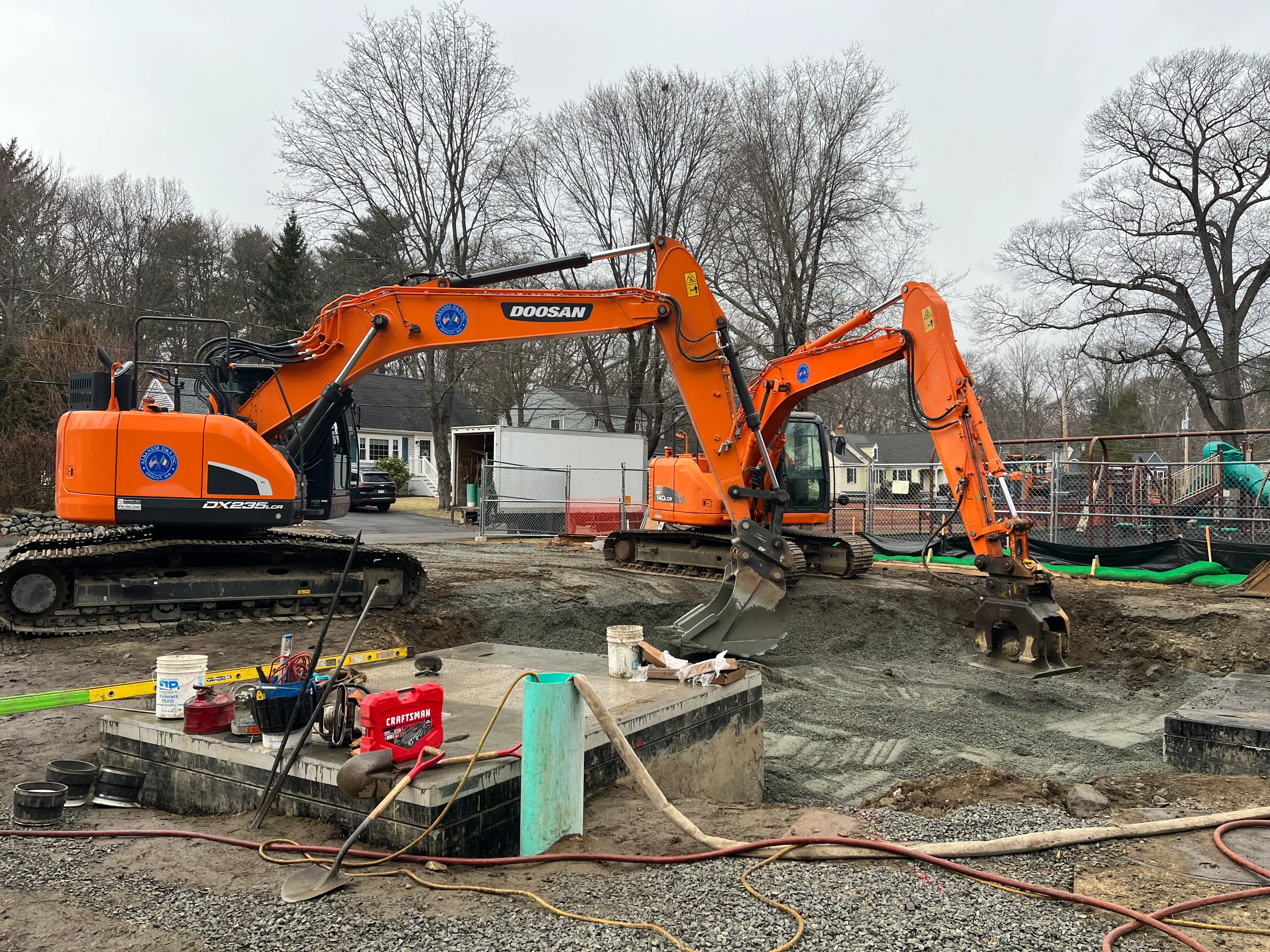 Albanese D&S construction work