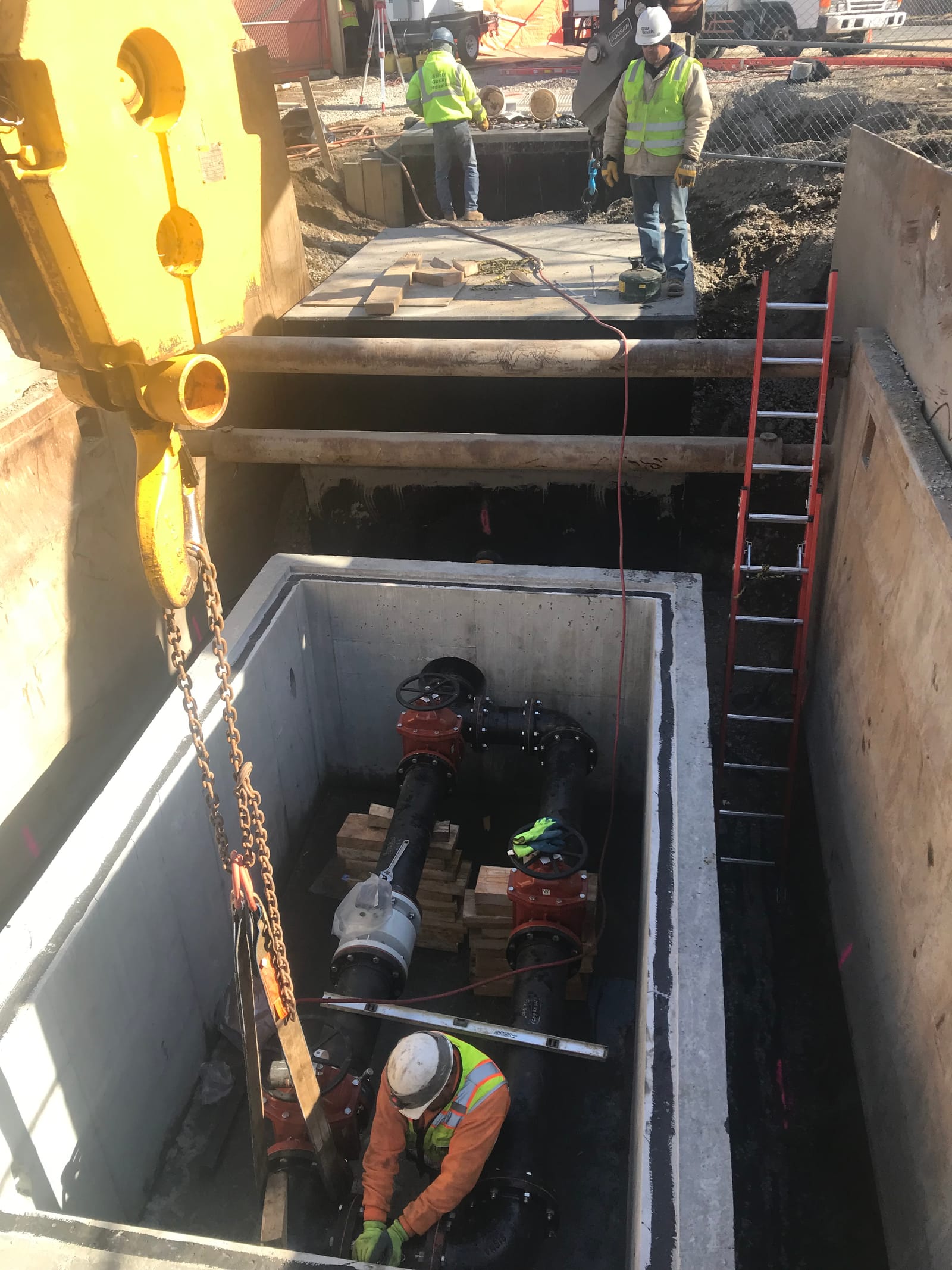 North Shore Pump Station Reconstruction Program, project photo