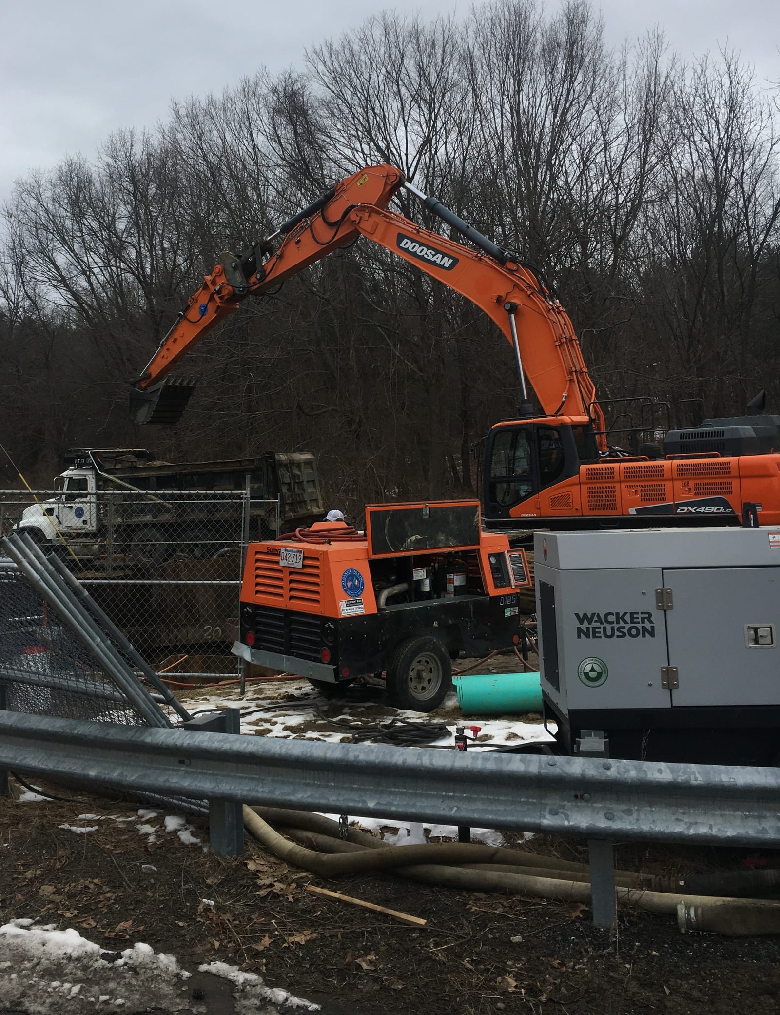 Boston Pipeline Replacement. Innovative Equipment Approach, project photo